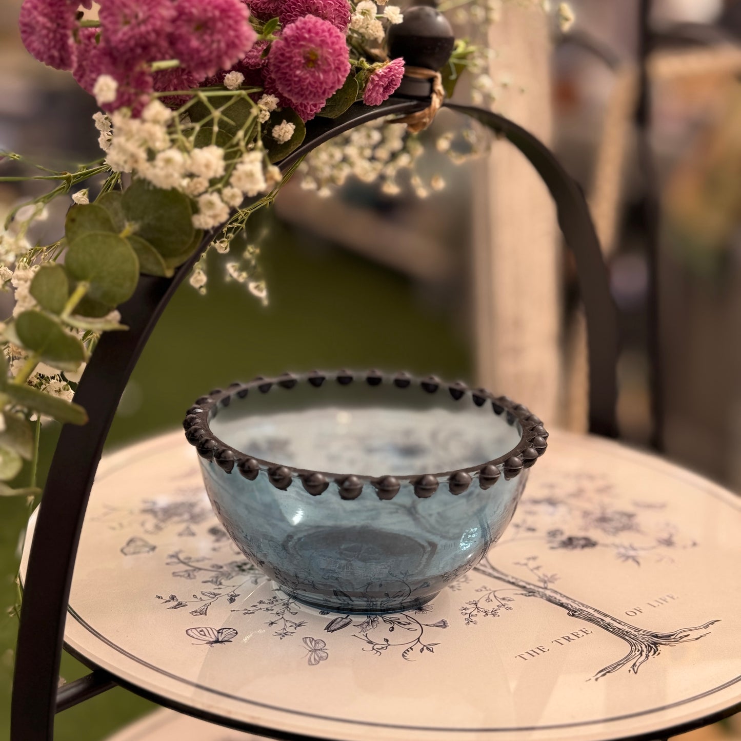 Mini Table Essentials - Dotted Midi Smoky (Set of 4)