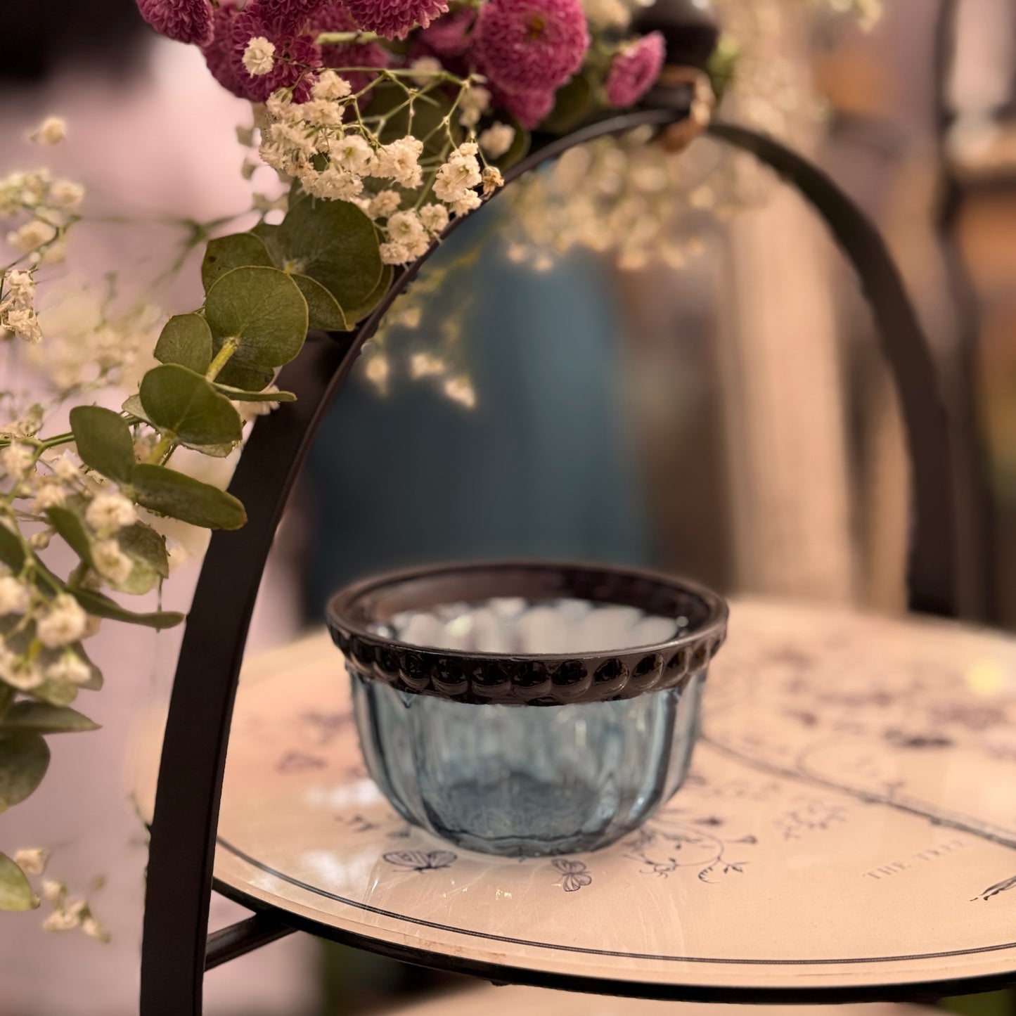 Mini Table Essentials - Dotted Mini Smoky (Set of 4)