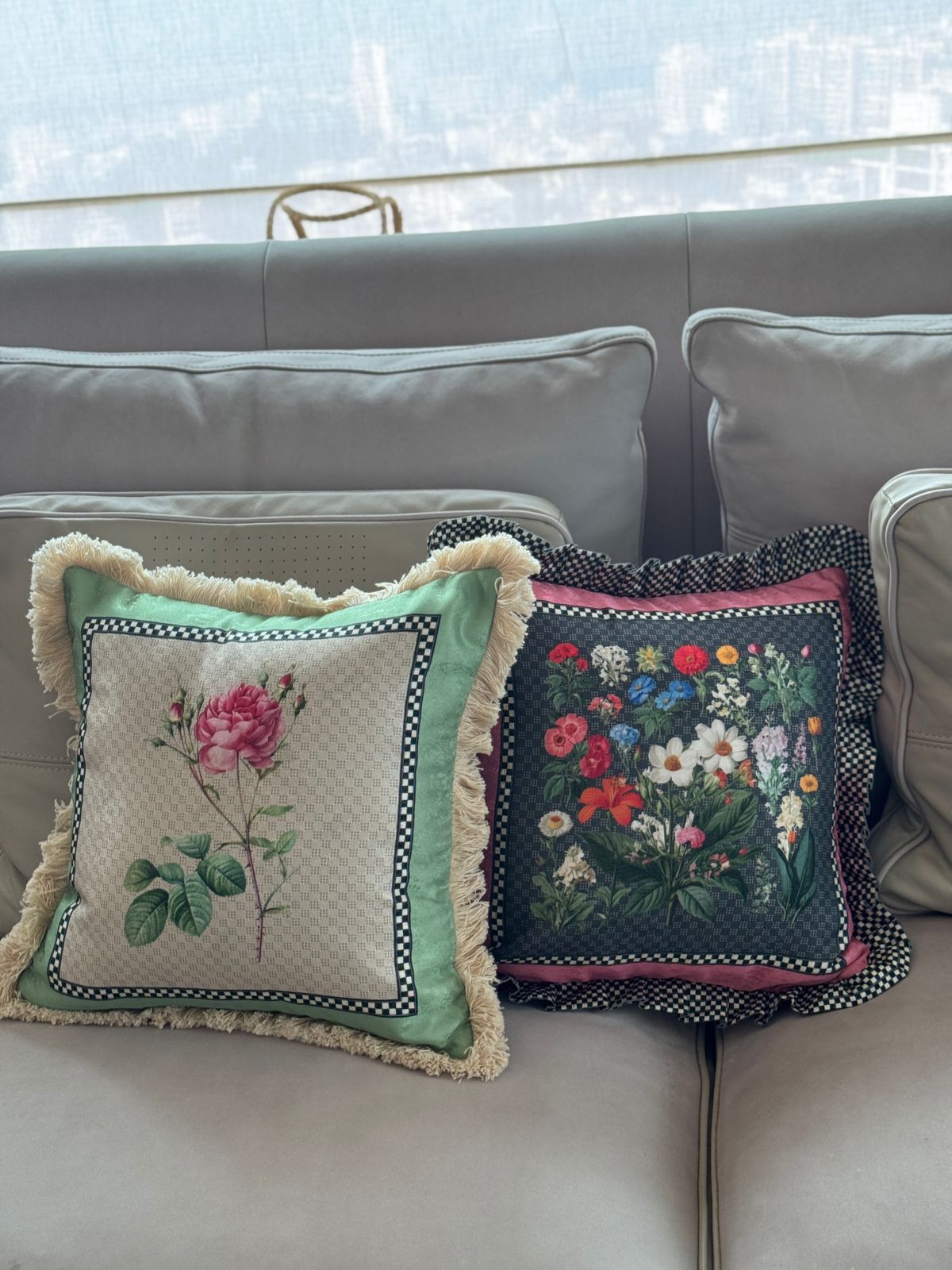 Cushion Covers - Botanical Fringe (Set of 6)