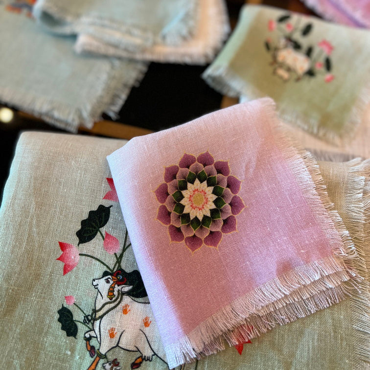 Napkin Sets - India Inspired Cocktail (Set of 4)