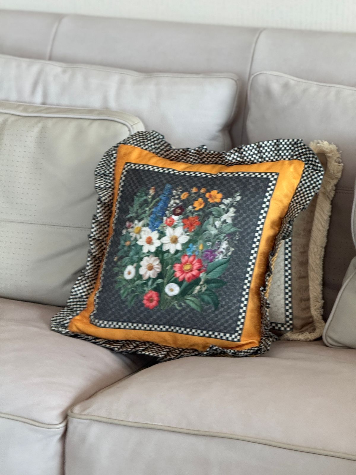 Cushion Covers - Botanical Pleated (Set of 6)