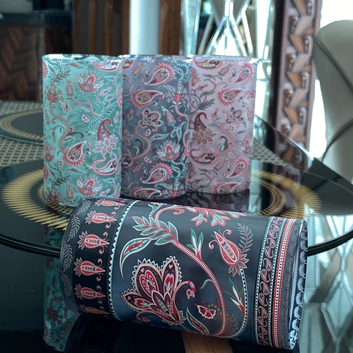 Glasses - Paisely Sheila (Set of 6)