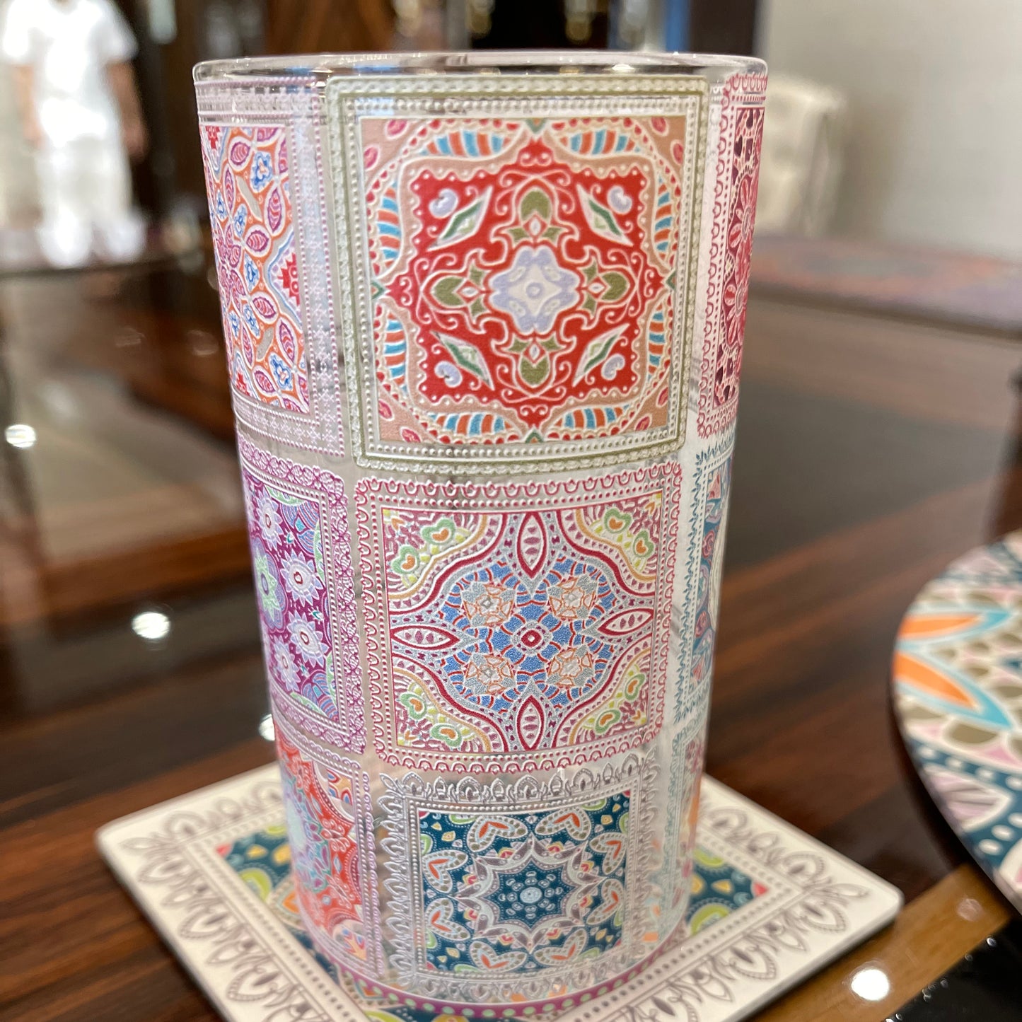 Glasses - Mandala Mix Frost Tall (Set of 6)