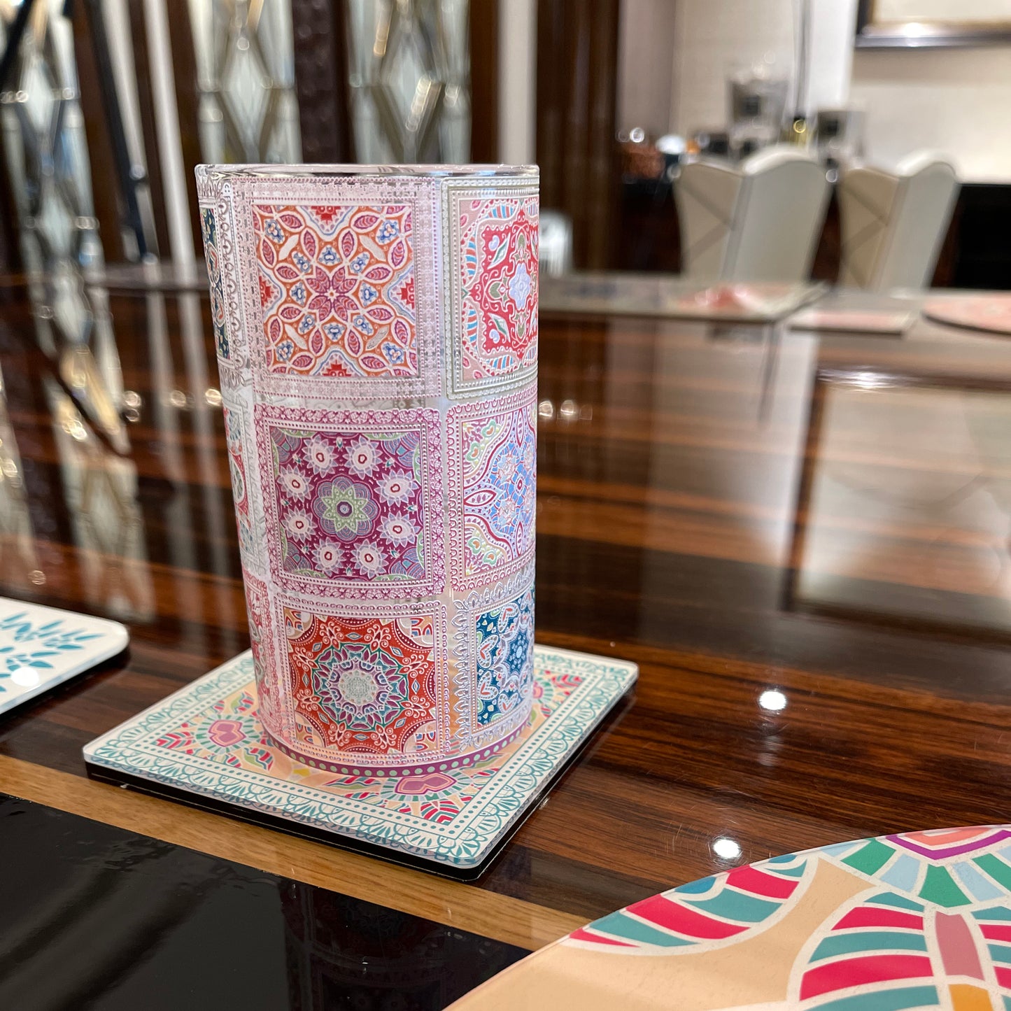 Glasses - Mandala Mix Frost Tall (Set of 6)