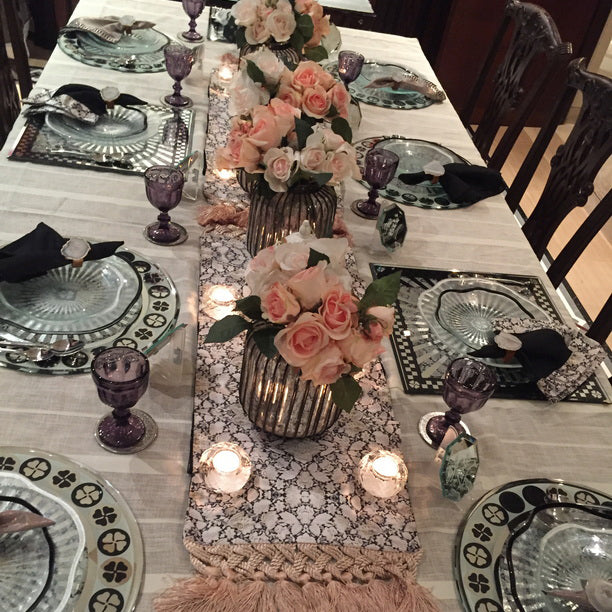 Napkin Sets - Signature Fragrant Rose Dinner (Set of 4)