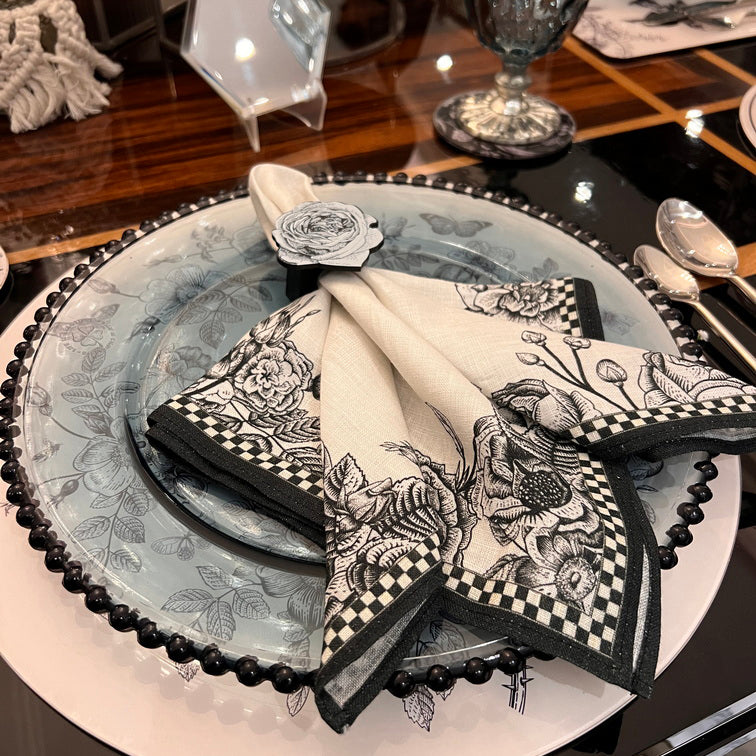 Napkin Sets - Flora Fauna Flower Forest Cocktail (Set of 4)