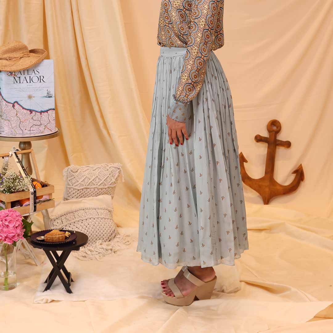The Explorer - Skirt Blue