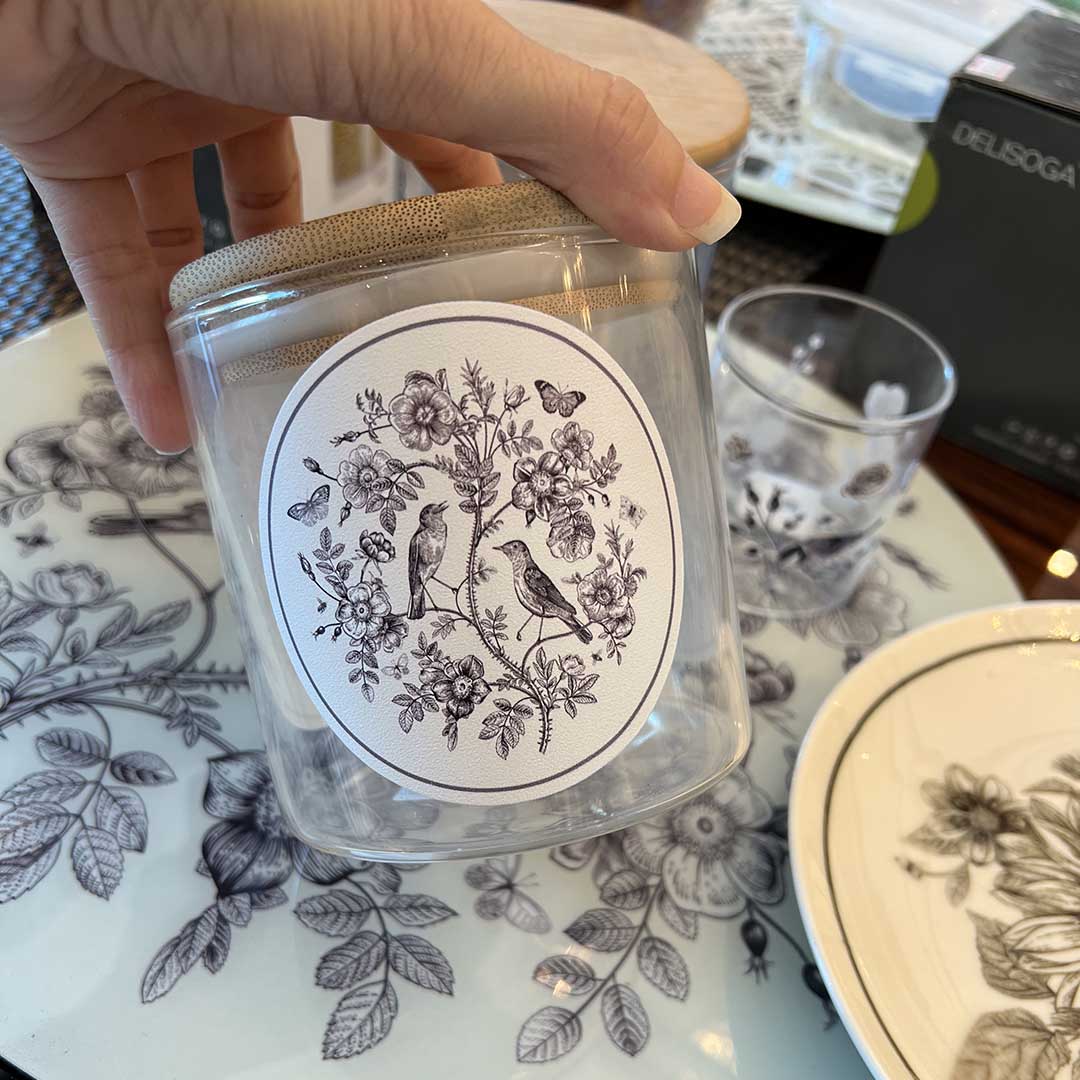 Tableware - Flora & Fauna Bird Jar