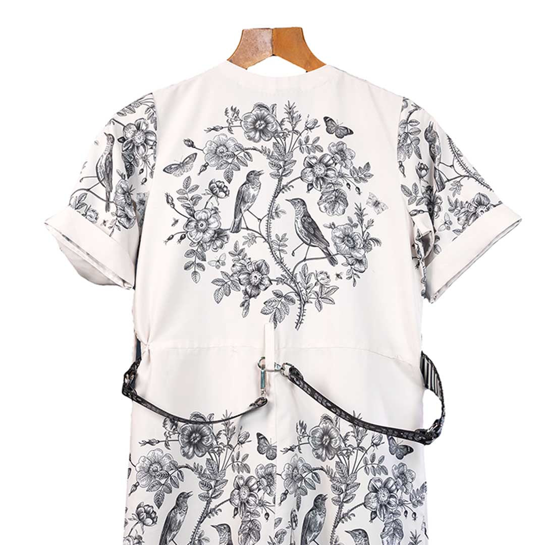 Flora & Fauna - Jumpsuit With Embelished Belt