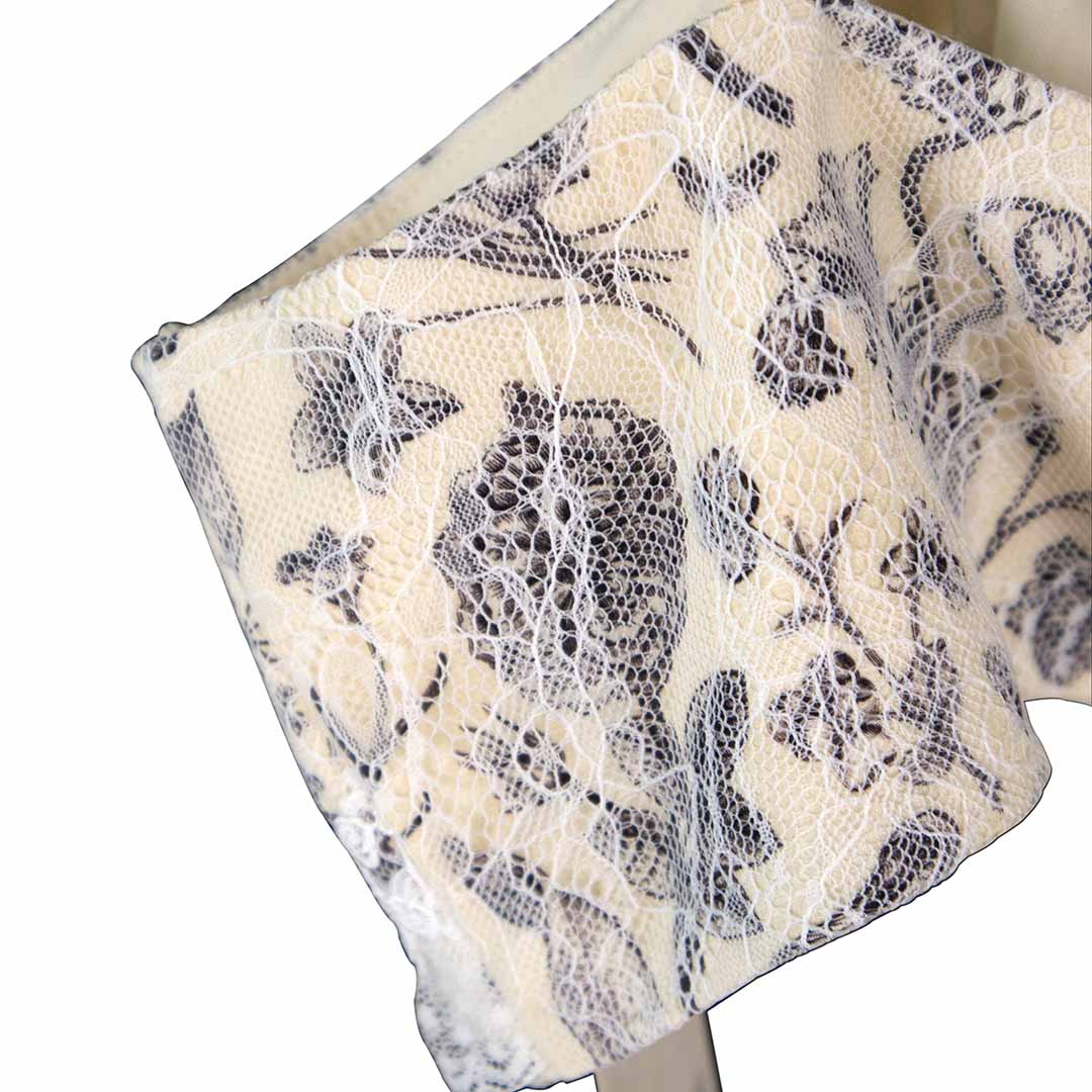 Flora & Fauna - Lace Tube Top