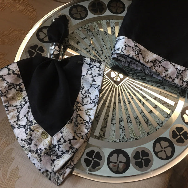 Napkin Sets - Signature Black Beauty Dinner (Set of 4)