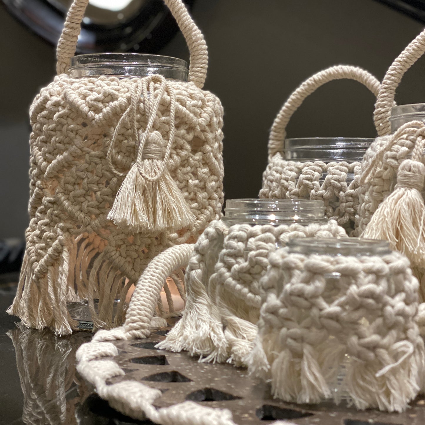 Tableware - Picnic Macrame Jars Grande