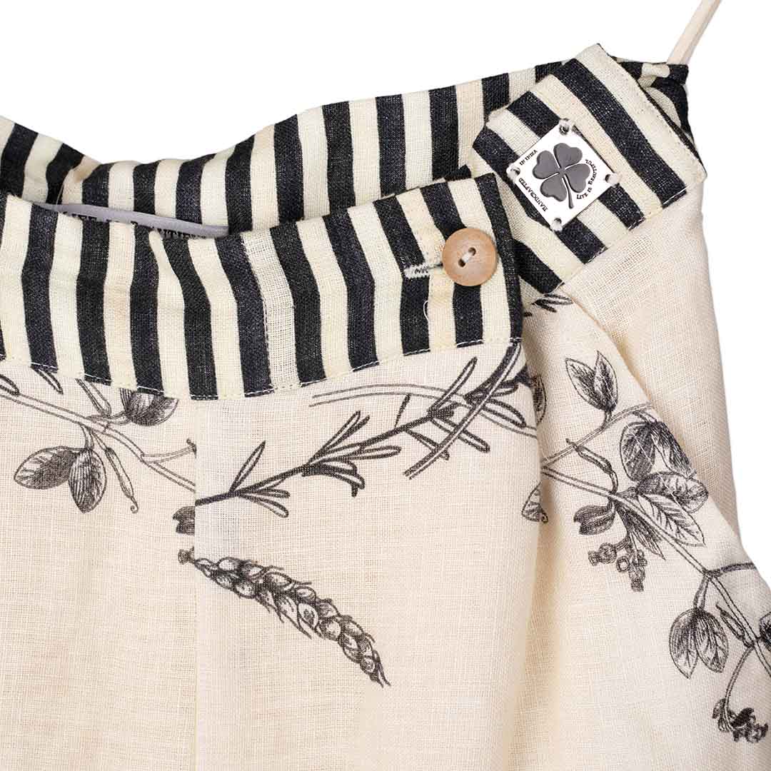 Flora & Fauna - Pant Striped Waist