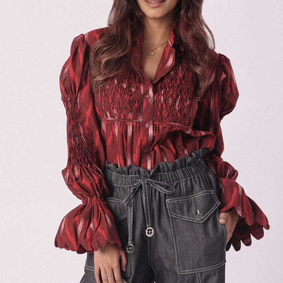 Ikat Affair - Rhea Shirt