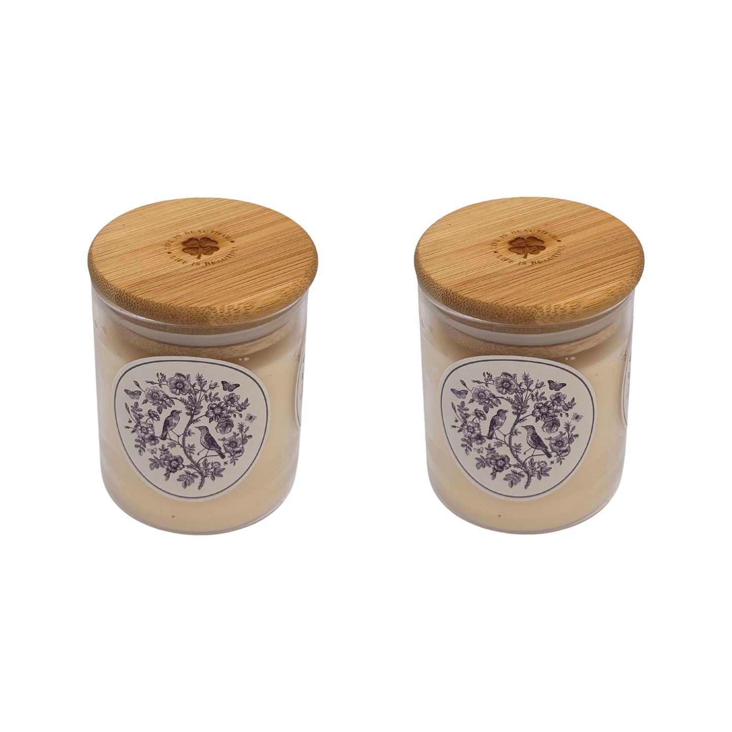 Candles - India Inspired Birds (Set of 2)