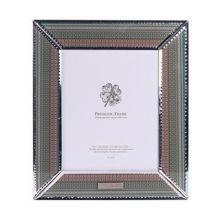 Prismatic Photo Frame – Mosaic Green Large