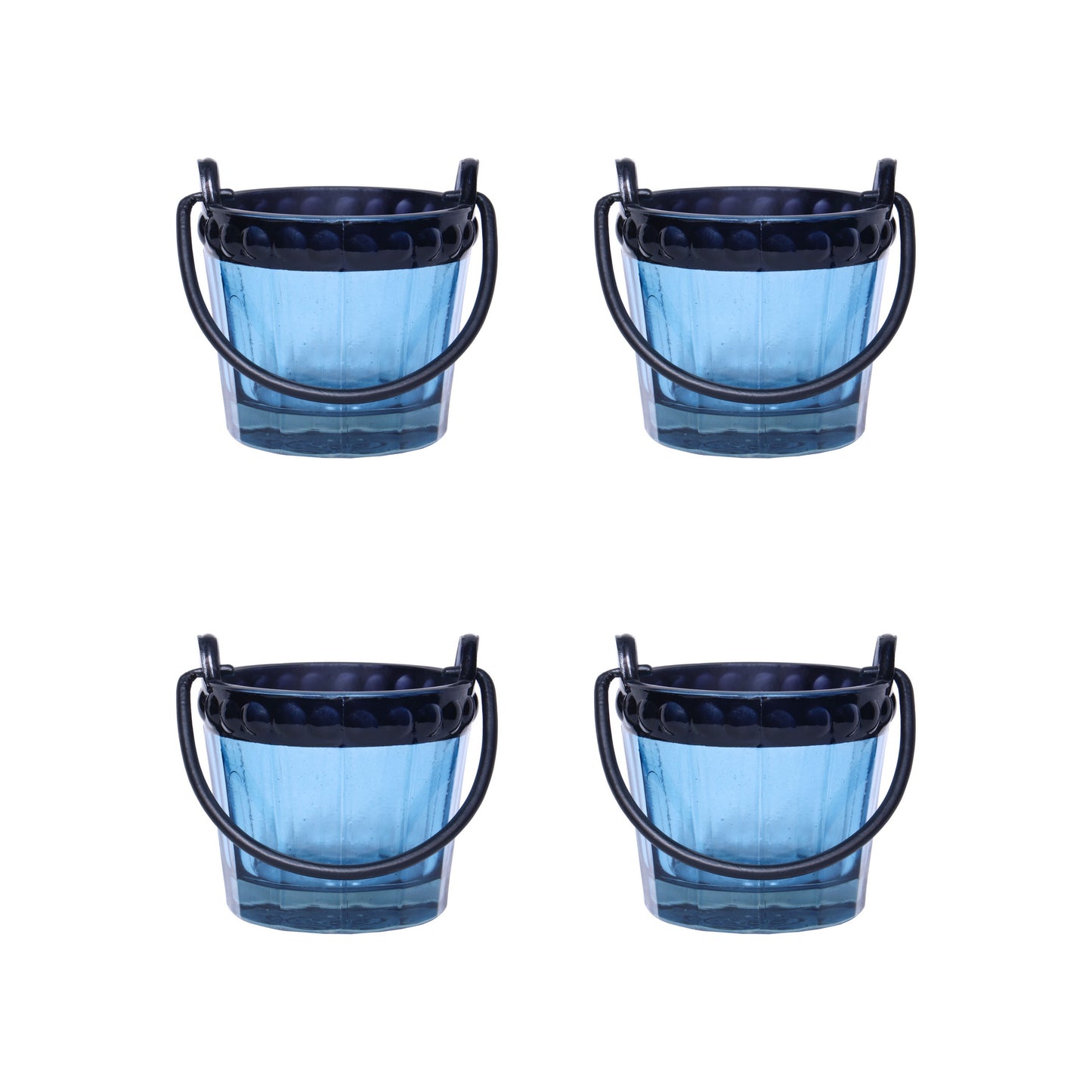 Mini Table Essentials - Dotted Bucket Smoky (Set of 4)