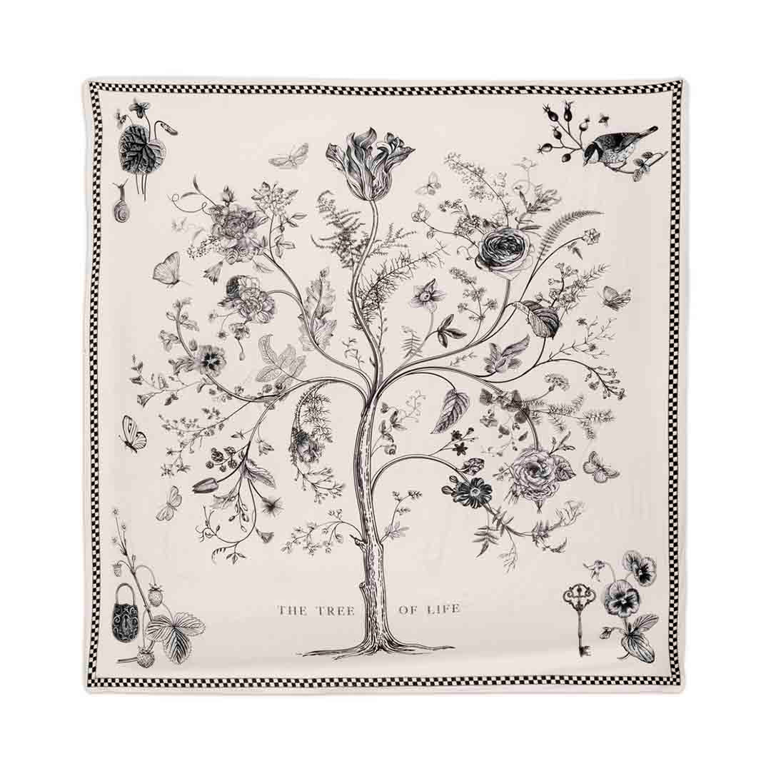 Silk Habutai - Tree of Life