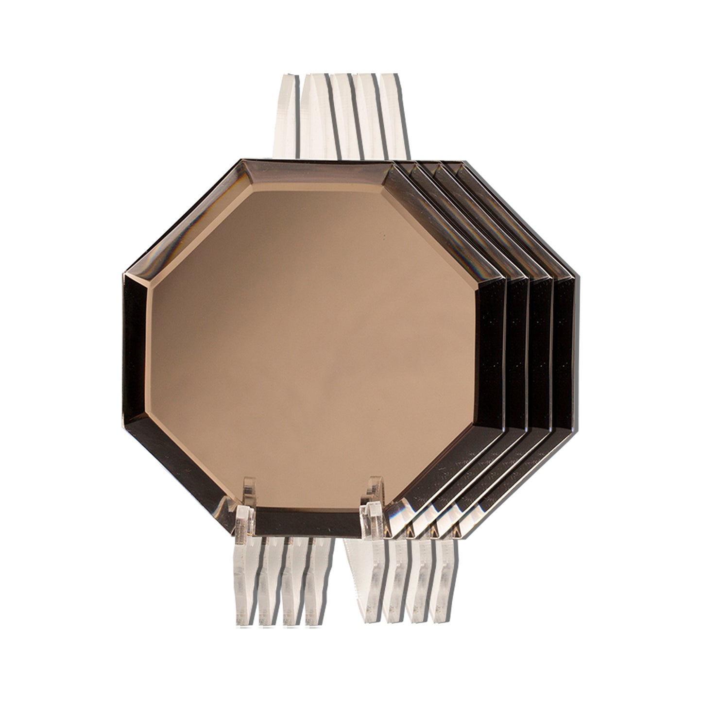 Coasters - Signature Bronze Octagon (Set of 4)