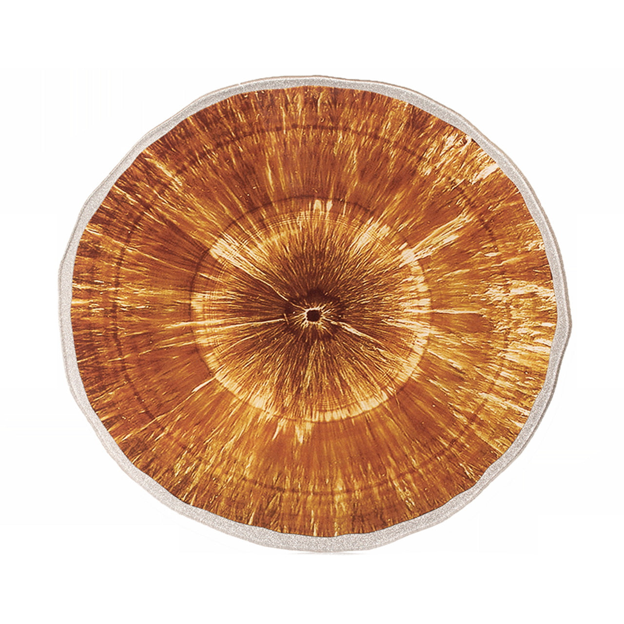 Platters - Psychedelic Colour Slices Ochre