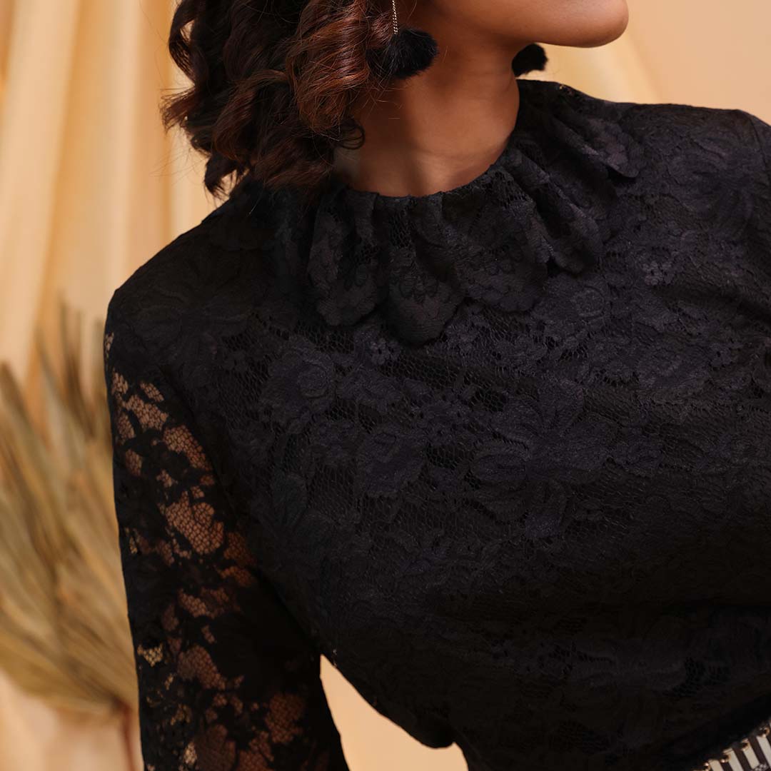 Flora & Fauna - Lace Top
