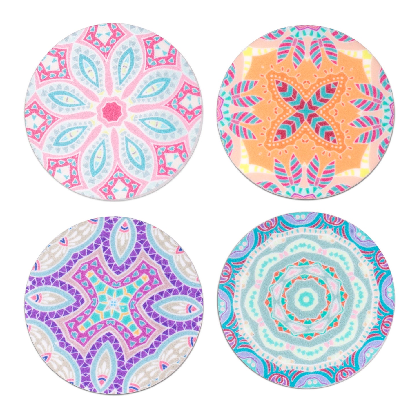 Napkin Sets - Mandala Sarabi Frost Rings (Set of 4)