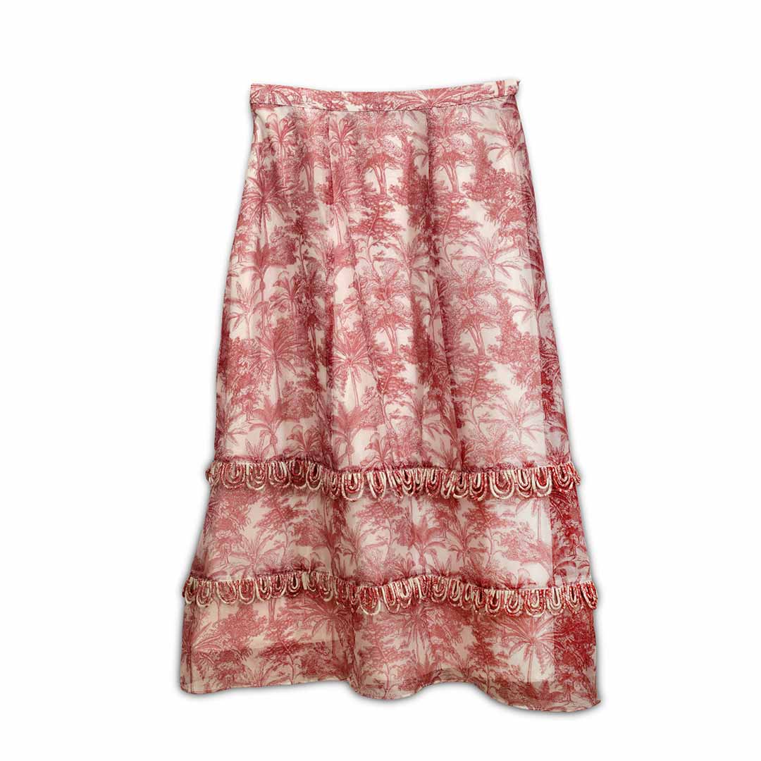Picnic - Looped Elephant Skirt Pink Small