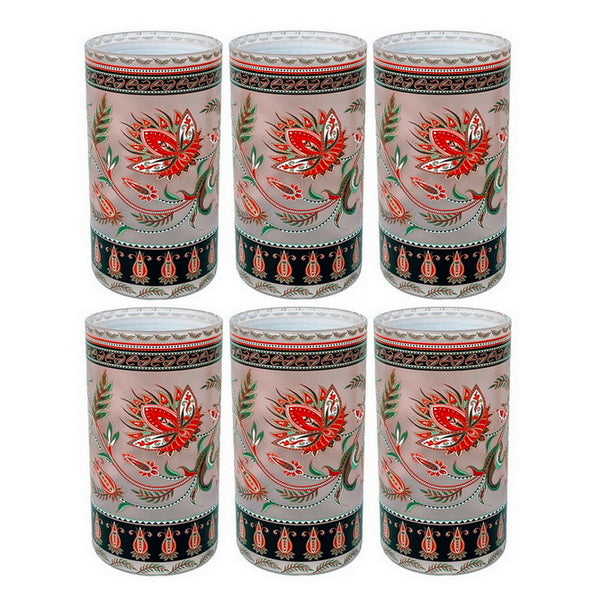 Glasses - Paisely Gaia Lotus Blush (Set of 6)