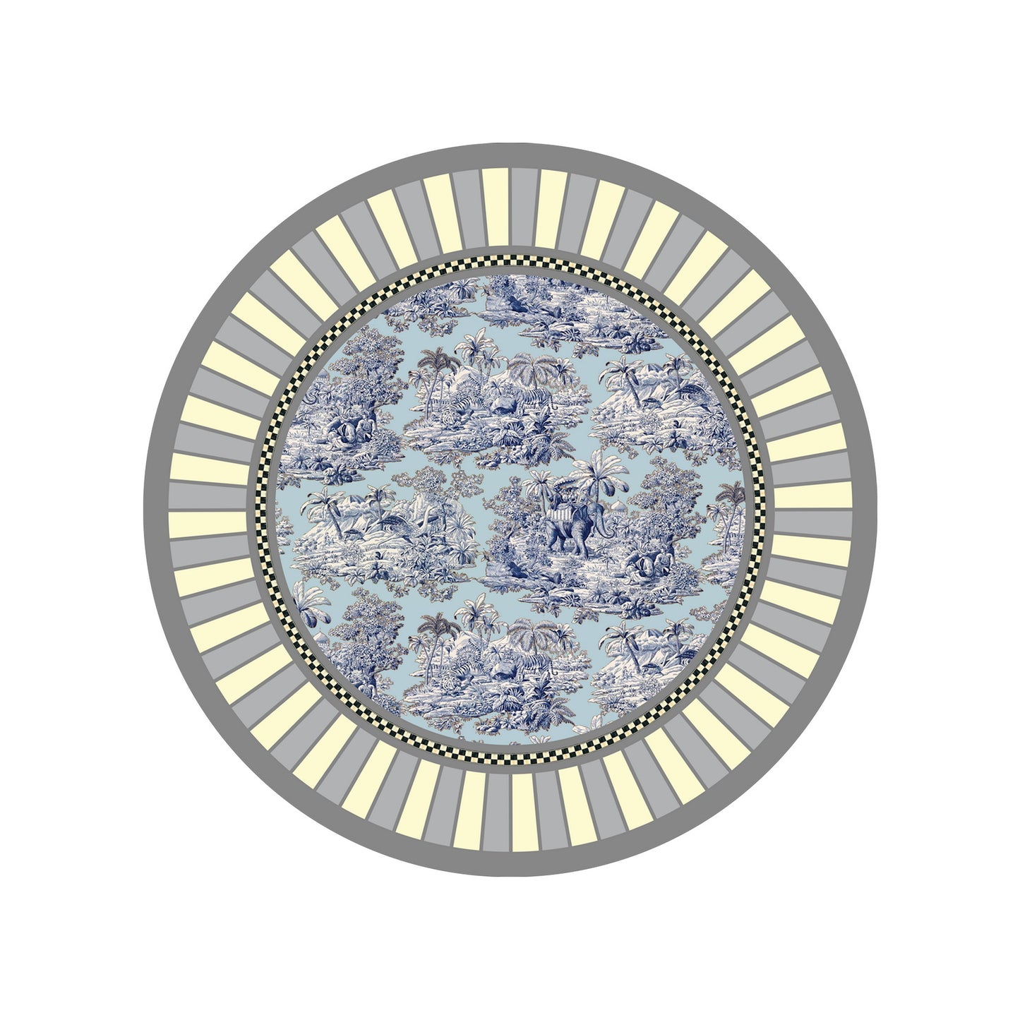 Platters - Blue Elephant Phoeny Ivory