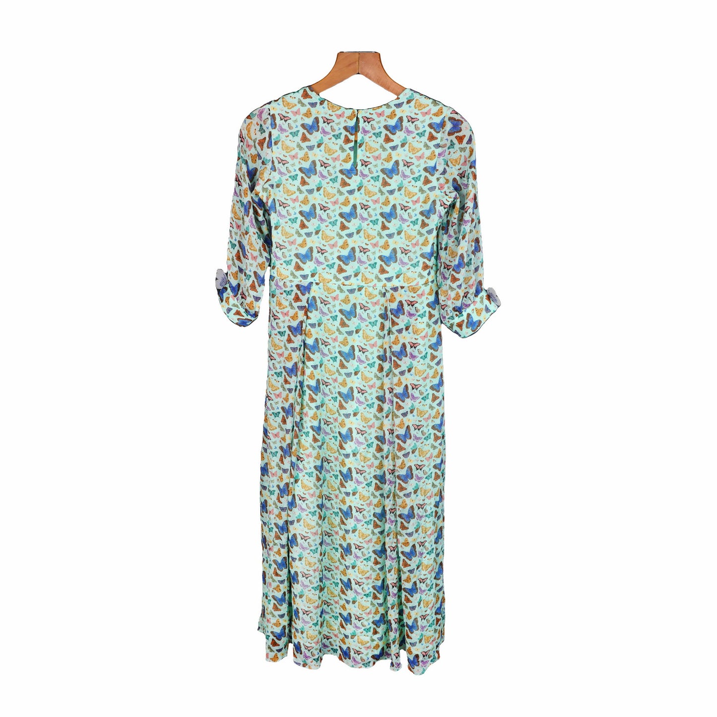 Butterflies & Birds - Garden Kurta Blue Medium