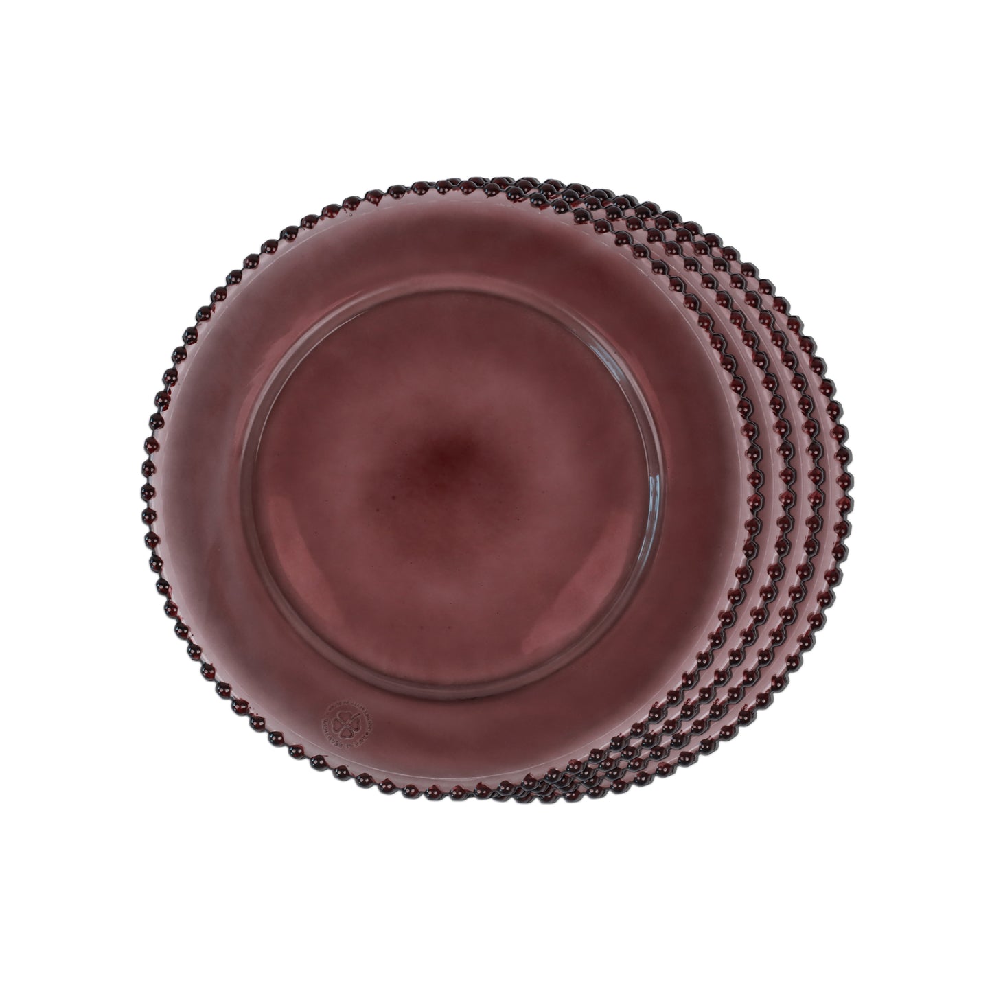 Dinner Plates - Dotted Light Brown (Set of 4)