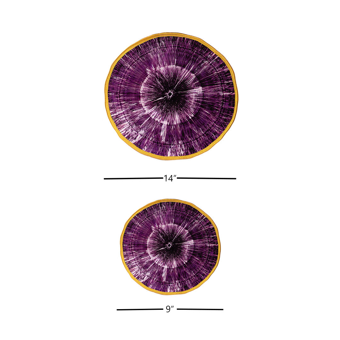 Platters - Psychedelic Colour Slices Voilet