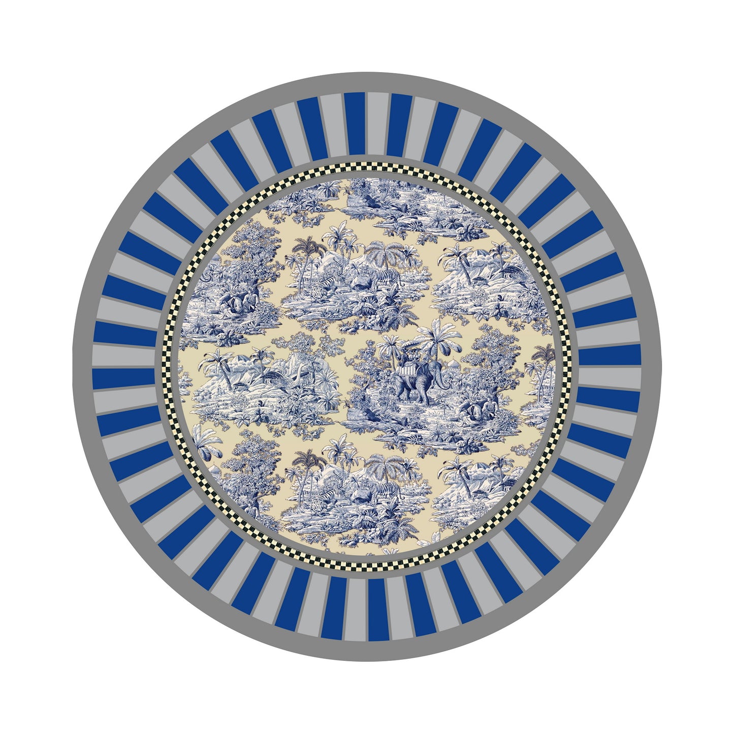 Platters - Blue Elephant Azalea Blue