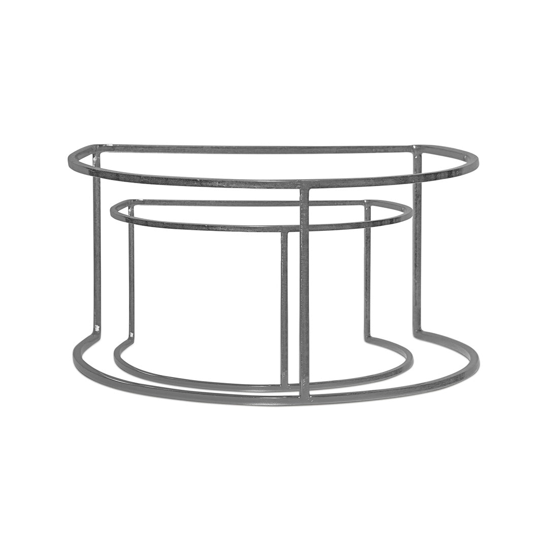 Tableware - Classic Silver Finish Cake Stand (Set of 2)