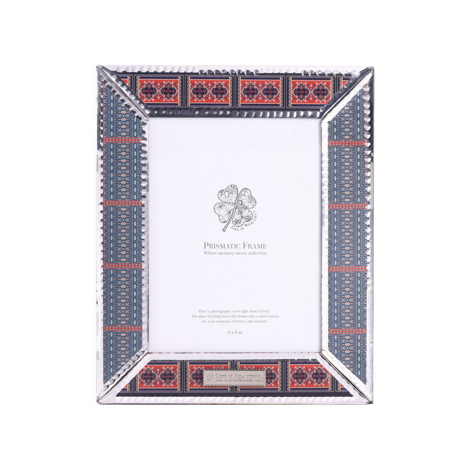 Prismatic Photo Frame – Persian Blue Small