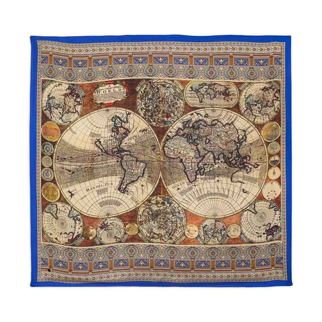 Silk Habutai - World Map