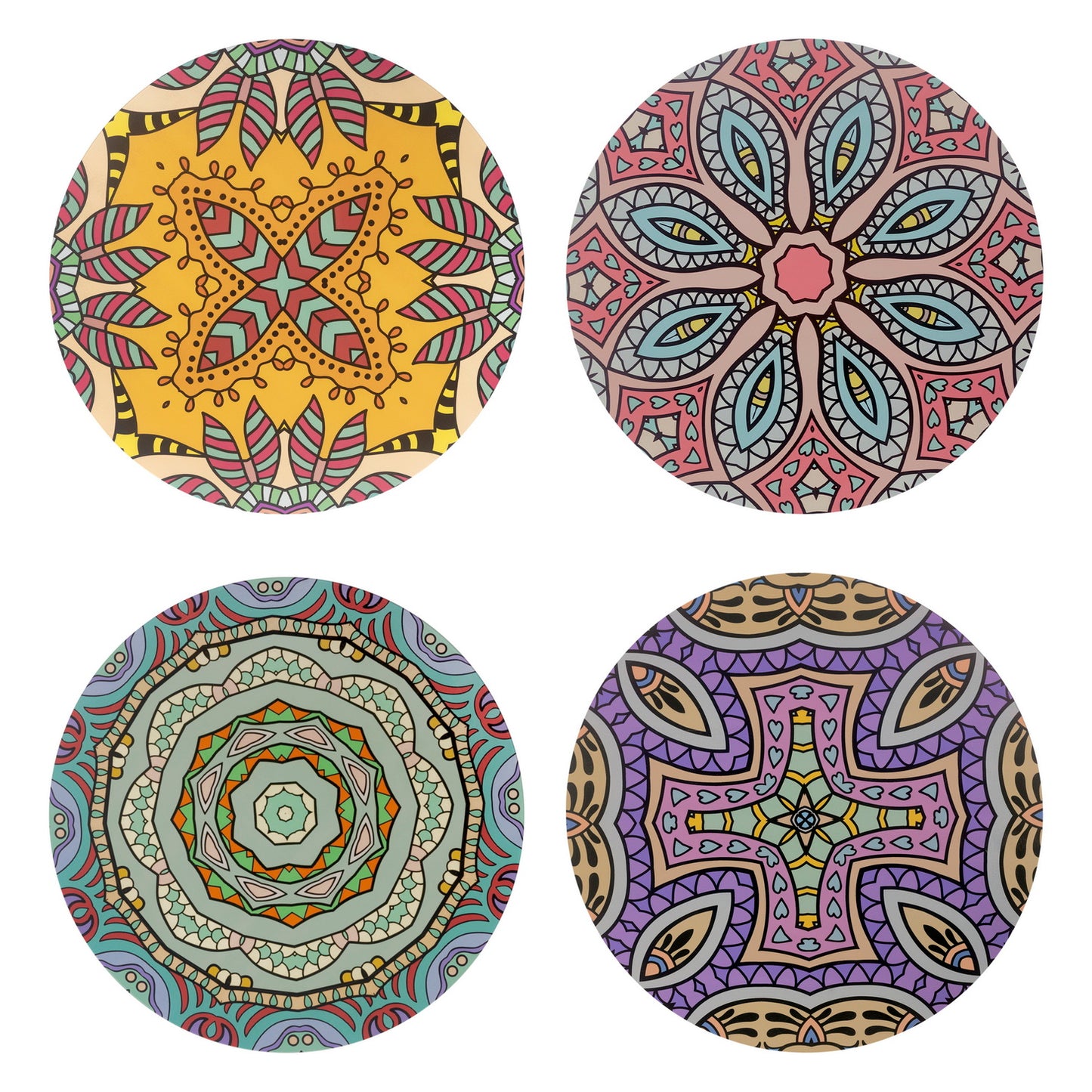 Placemat - Mandala Zazu Black (Set of 4)