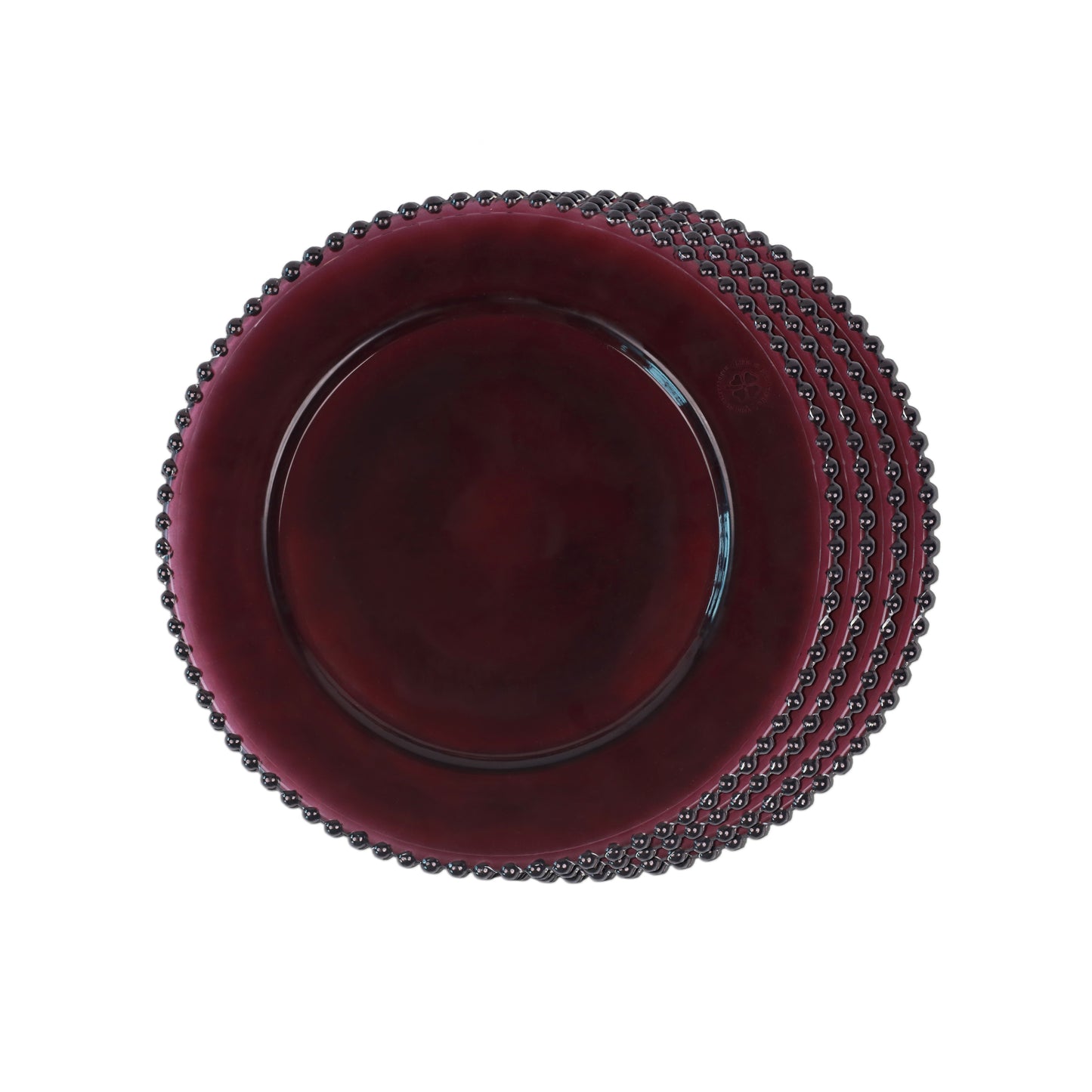 Dinner Plates - Dotted Dark Brown (Set of 4)