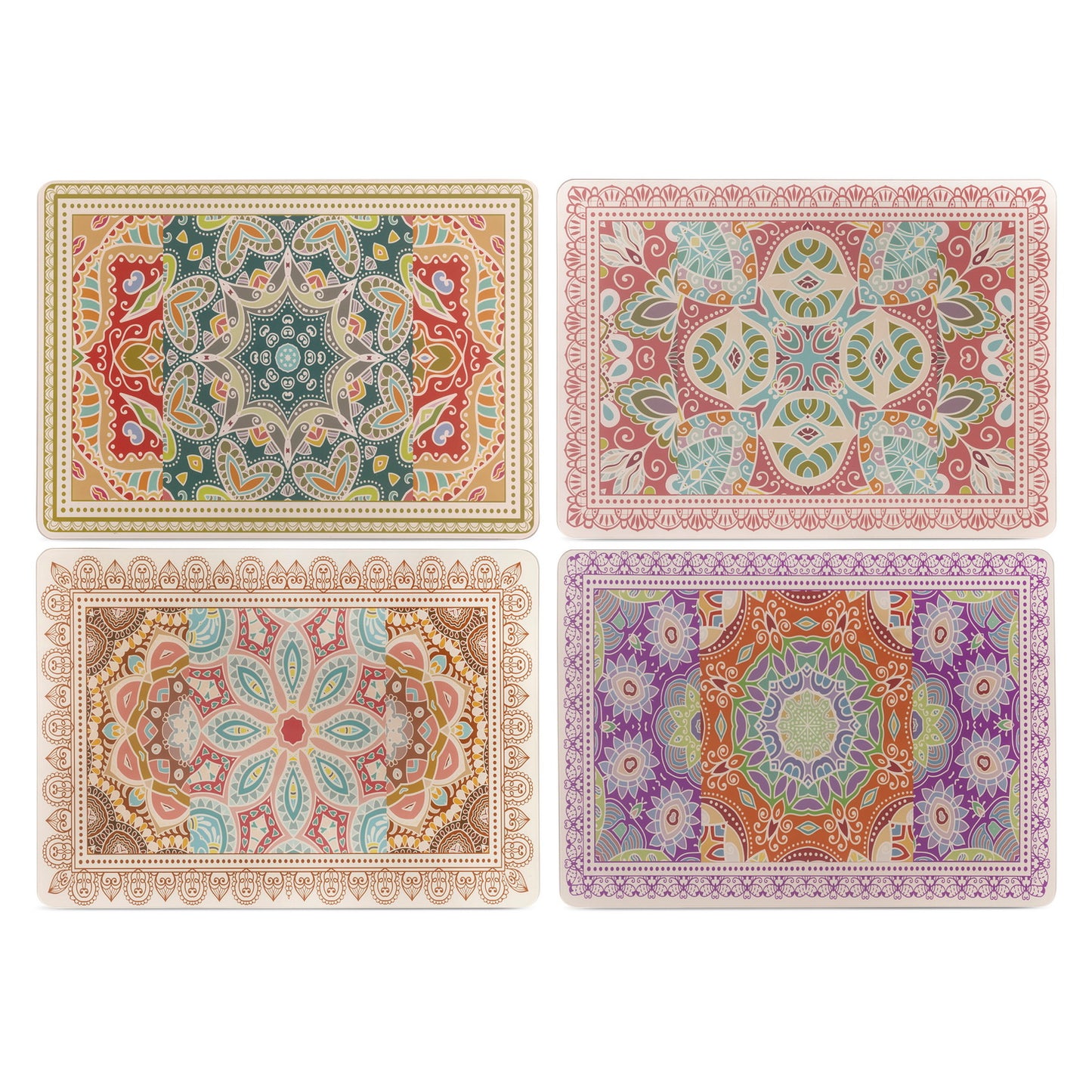 Placemat - Mandala Rumi Frost (Set of 4)