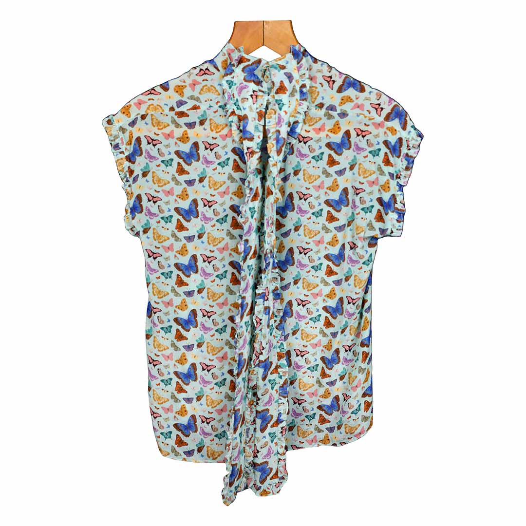 Butterflies & Birds - Garden Top