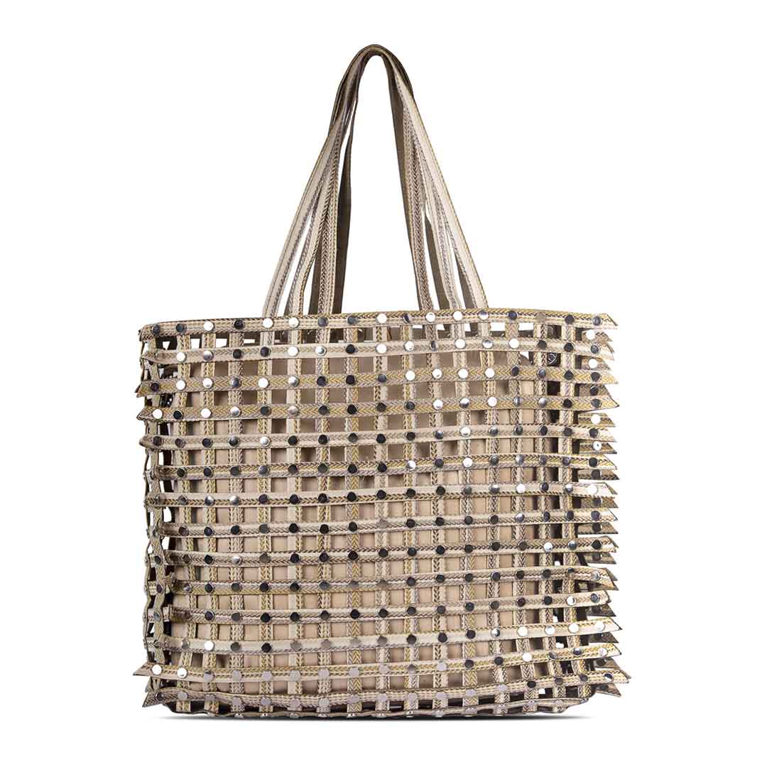 Rivet Reversible - White & Grey Large