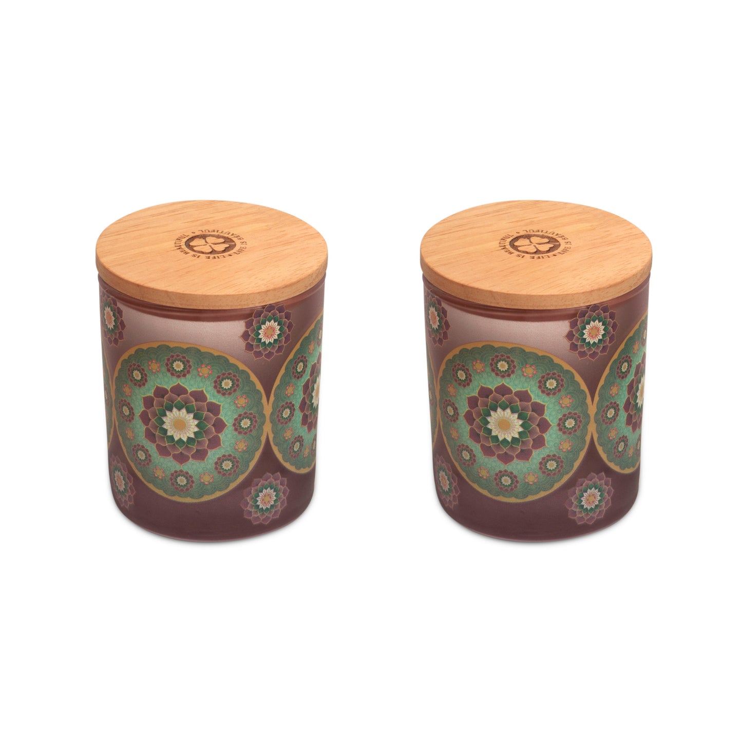 Candles - India Inspired Chakra (Set of 2)