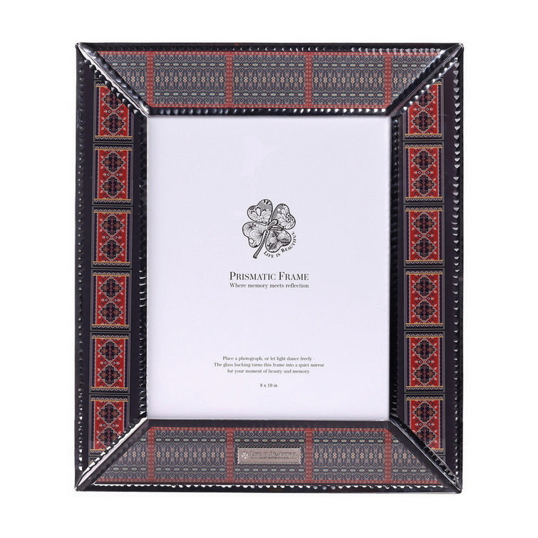 Prismatic Photo Frame – Vintage Red Large