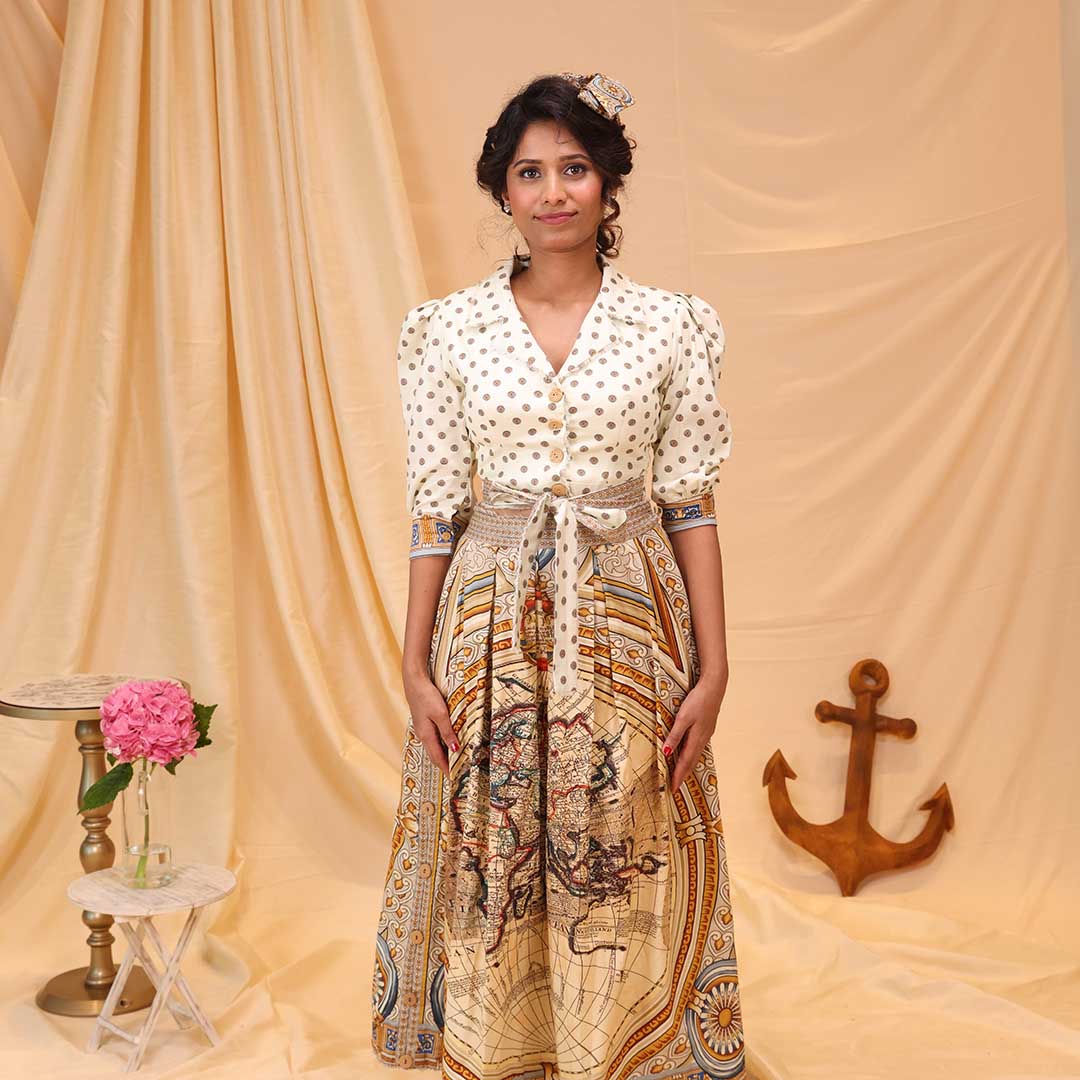 The Explorer - Anchor Blouse