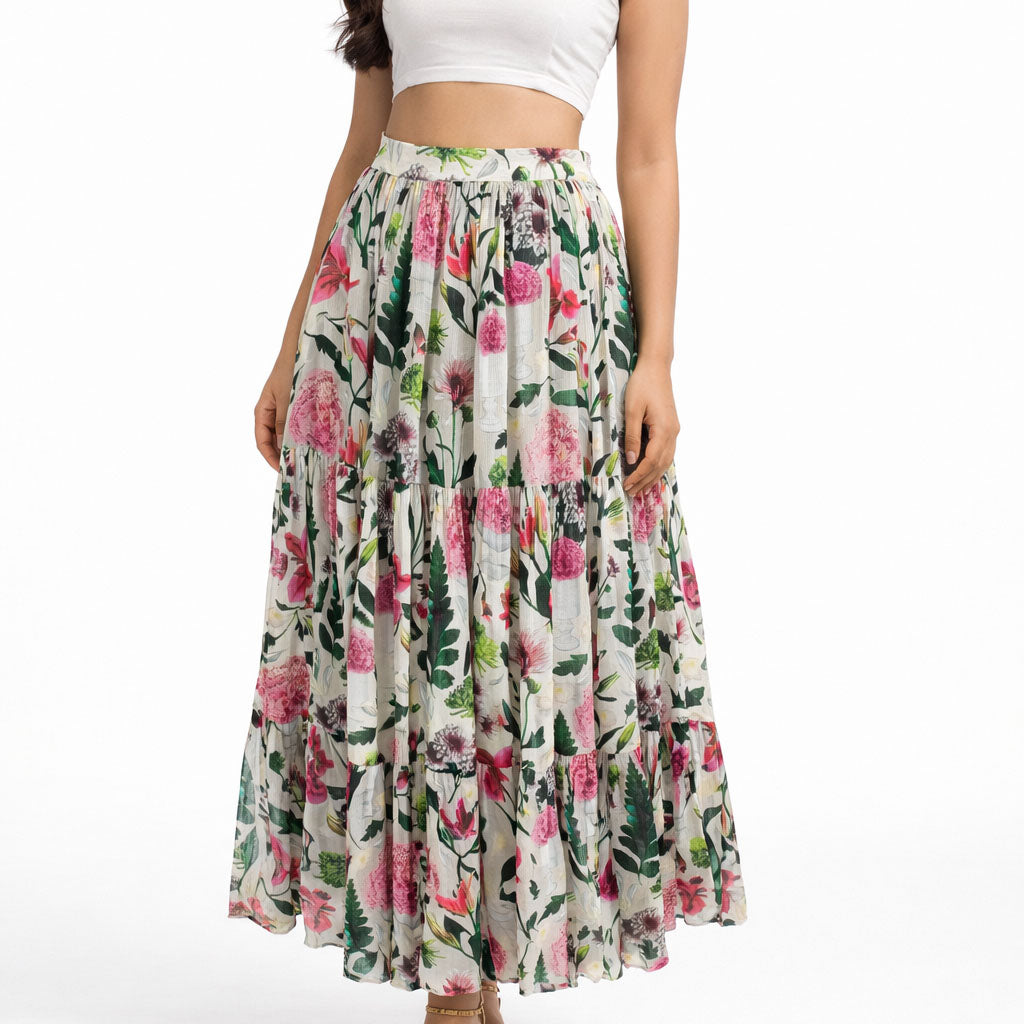 Floral - Collection Skirt