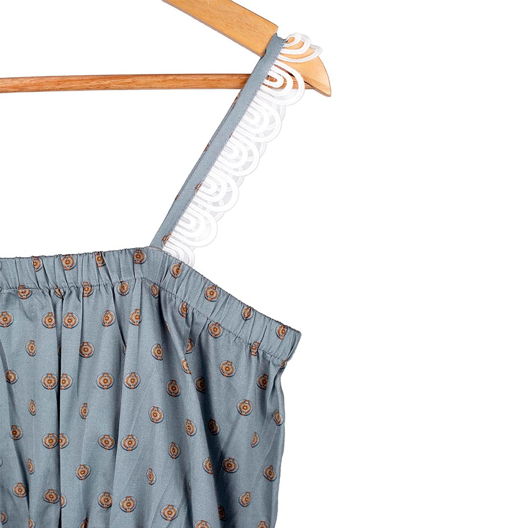 The Explorer - Lace WP Top Blue