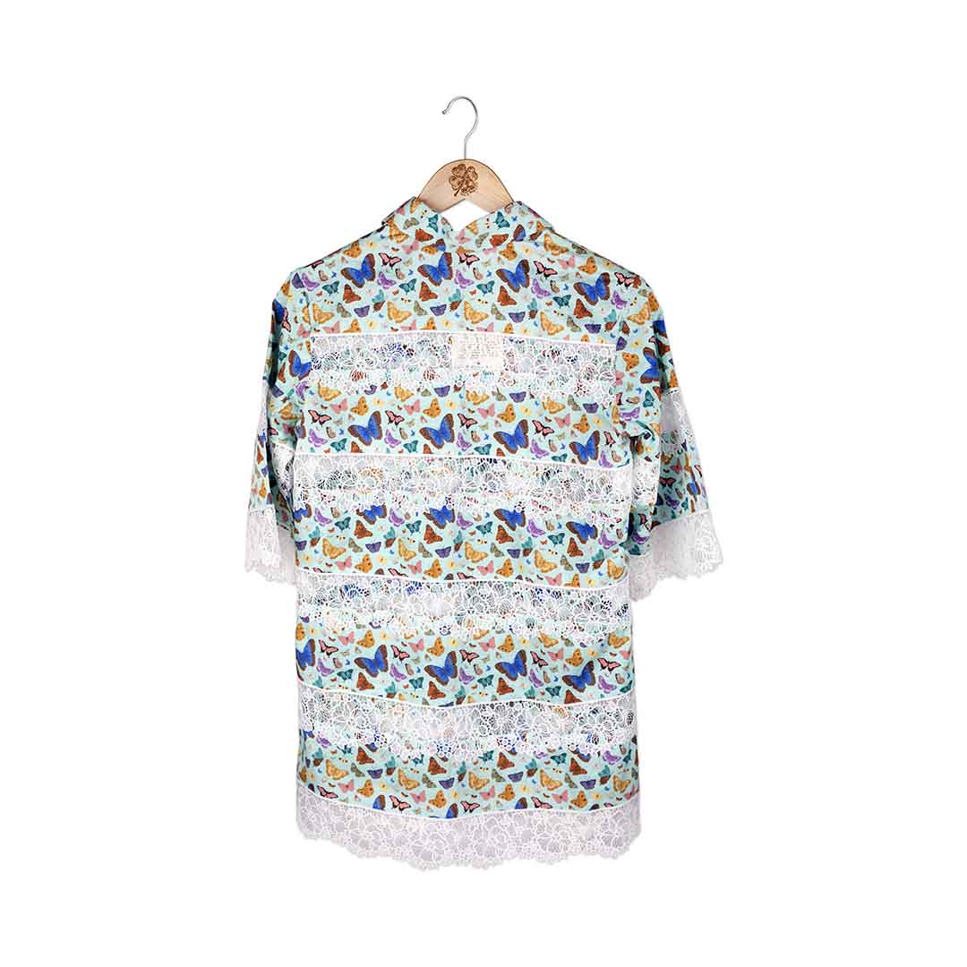 Butterflies & Birds - Garden Shorts & Jacket Set 2 Medium