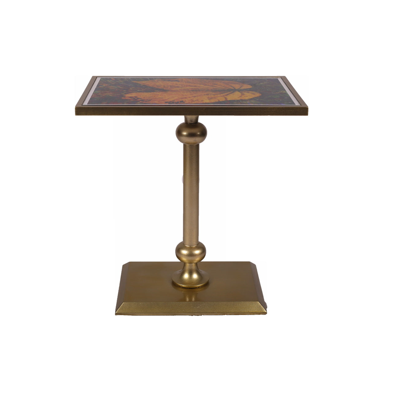 Side Table - Bunglow Series Leaf Rectangle