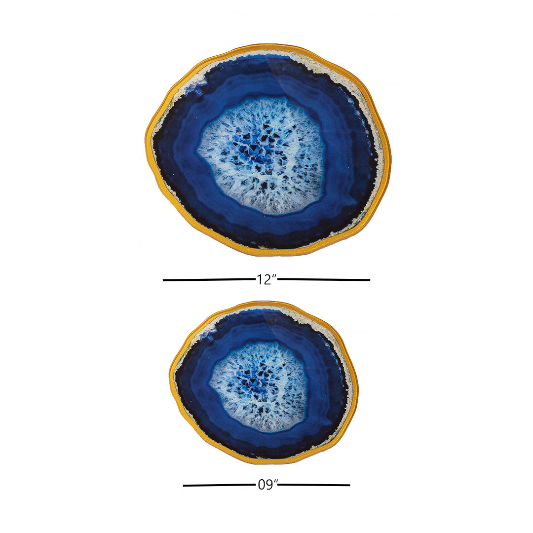 Platter - Coastal Gems Oceanic Aqua