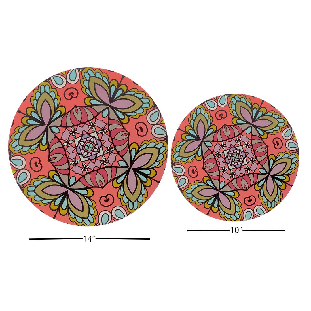 Placemat - Mandala Obasi Black (Set of 4)